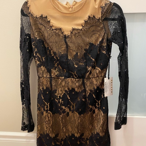 Mini Lace Dress - Picture 1 of 3